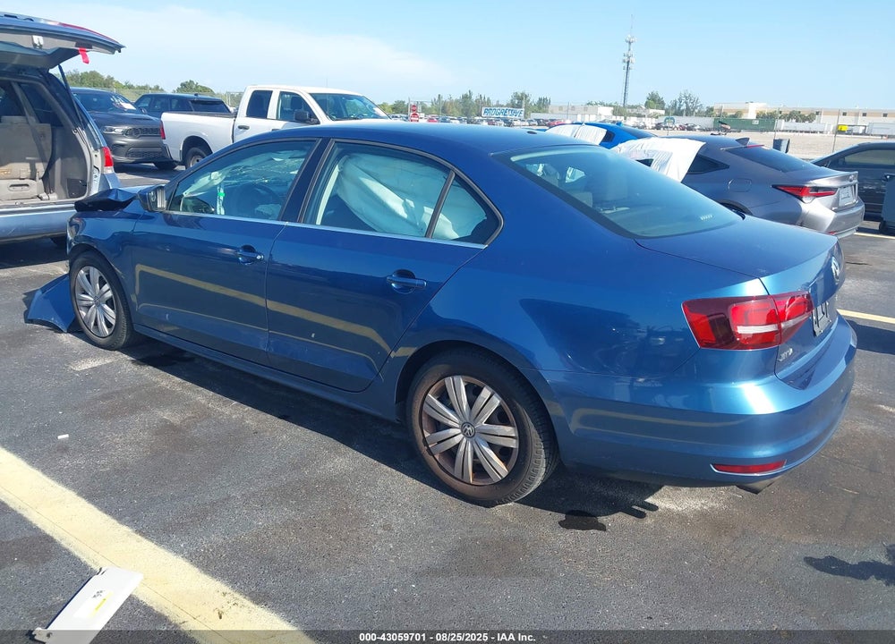 2017 VOLKSWAGEN JETTA VIN: 3VW2B7AJ9HM411342