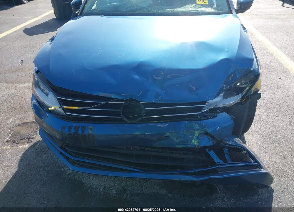 2017 VOLKSWAGEN JETTA VIN: 3VW2B7AJ9HM411342