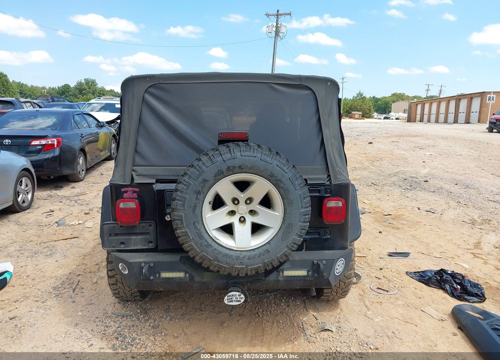2004 JEEP WRANGLER RUBICON VIN: 1J4FA69S14P800666