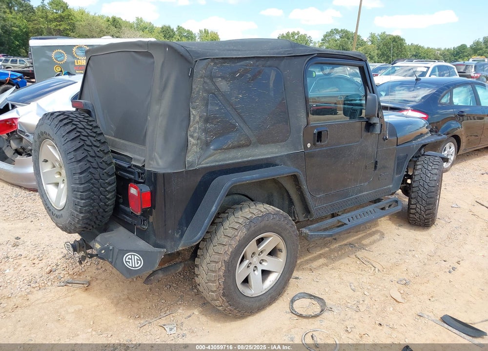 2004 JEEP WRANGLER RUBICON VIN: 1J4FA69S14P800666