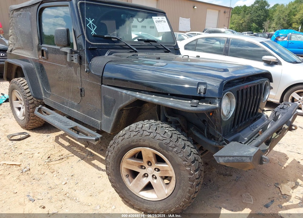 2004 JEEP WRANGLER RUBICON VIN: 1J4FA69S14P800666