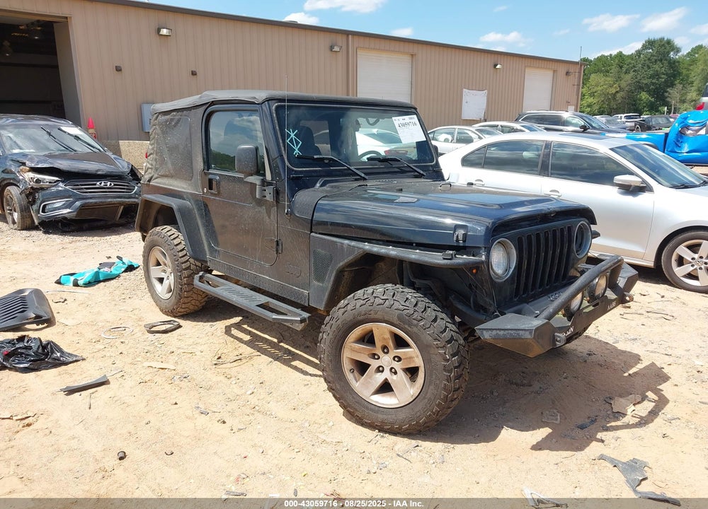 2004 JEEP WRANGLER RUBICON VIN: 1J4FA69S14P800666
