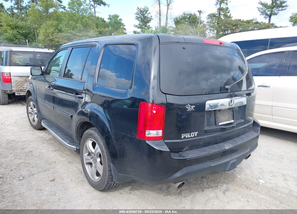 2013 HONDA PILOT VIN: 5FNYF3H53DB043290
