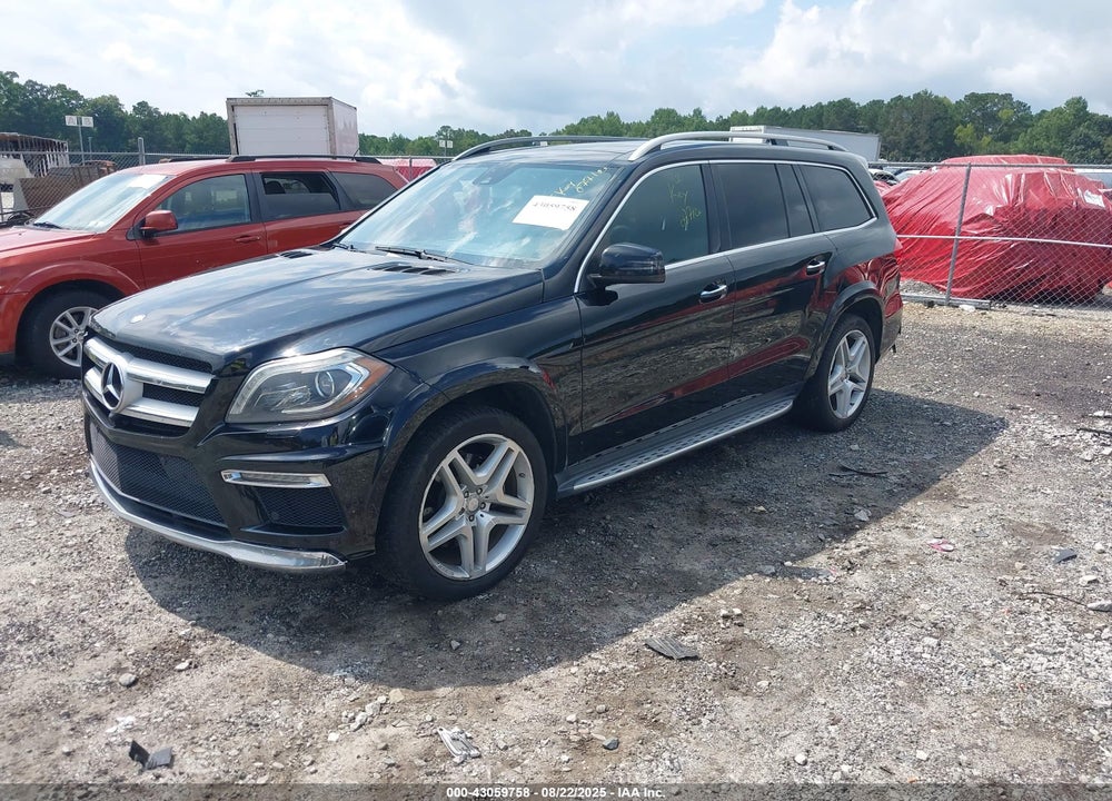 2014 MERCEDES-BENZ GL-CLASS VIN: 4JGDF7DE5EA374793
