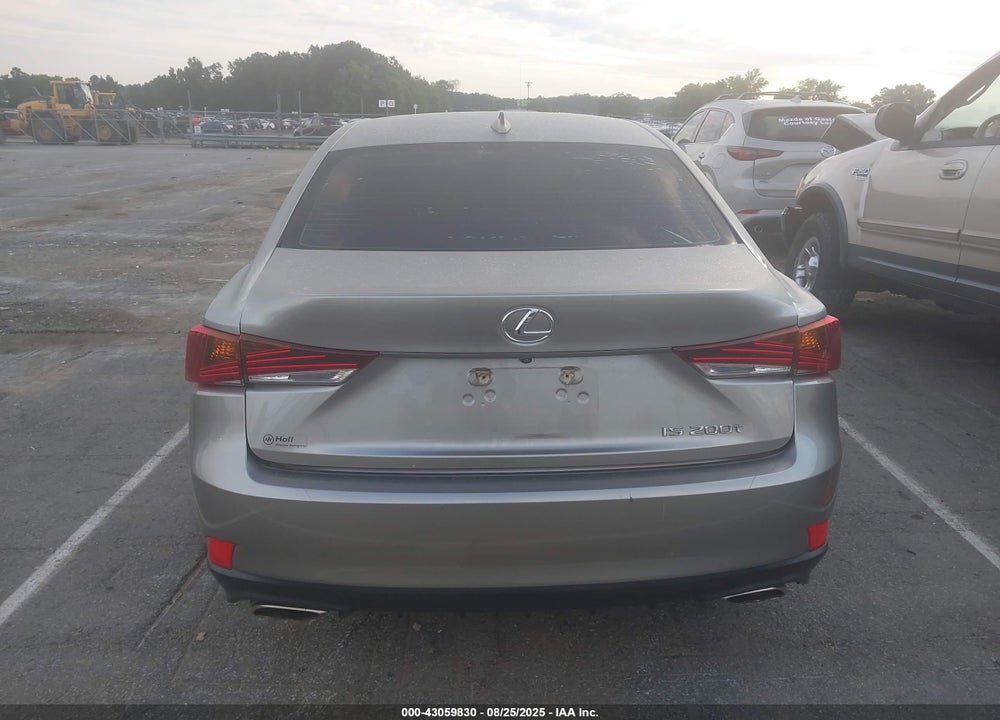 2017 LEXUS IS 200T VIN: JTHBA1D22H5058289
