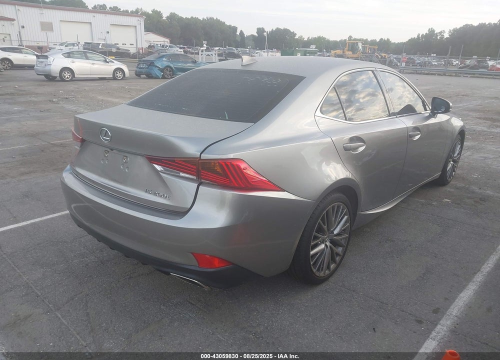 2017 LEXUS IS 200T VIN: JTHBA1D22H5058289