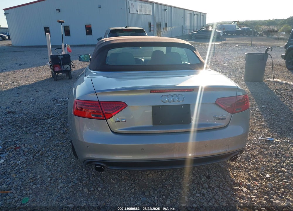2015 AUDI A5 VIN: WAUMFAFH4FN007125