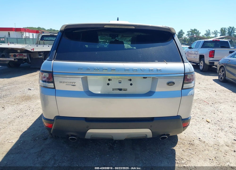 2015 LAND ROVER RANGE ROVER SPORT VIN: SALWR2VF4FA540987