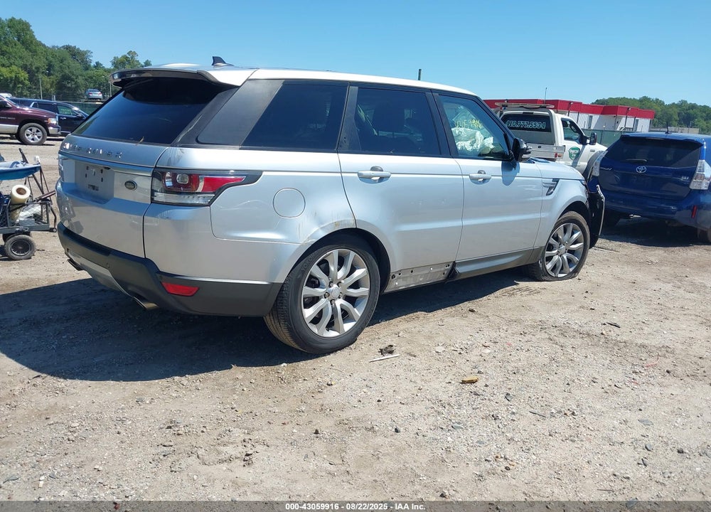 2015 LAND ROVER RANGE ROVER SPORT VIN: SALWR2VF4FA540987
