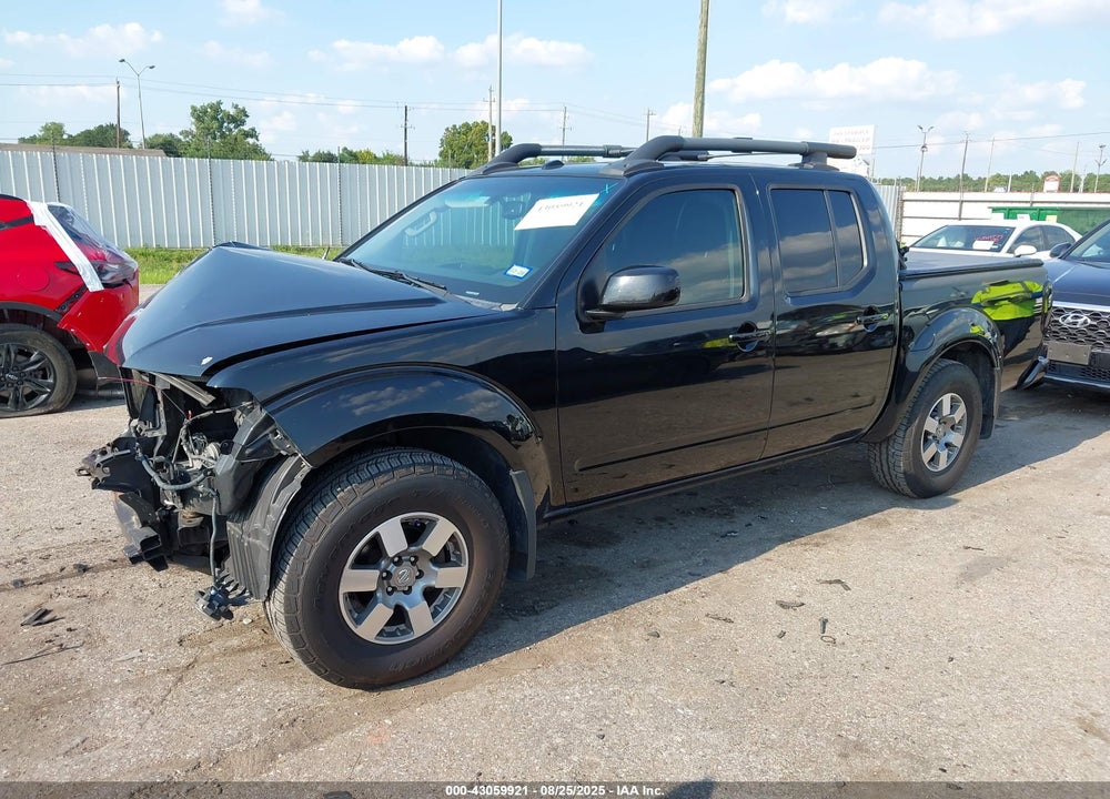 2012 NISSAN FRONTIER VIN: 1N6AD0EV0CC403800