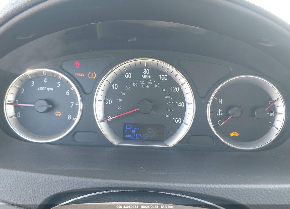 2010 HYUNDAI SONATA GLS VIN: 5NPET4AC6AH659105