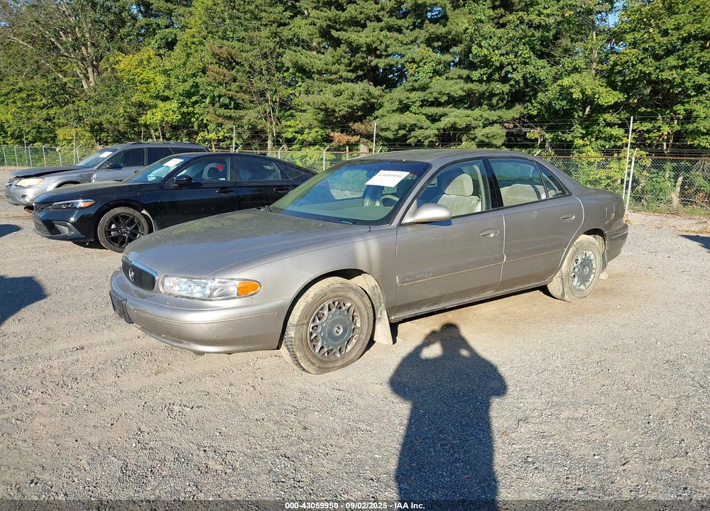 2001 BUICK CENTURY CUSTOM VIN: 2G4WS52J011206234