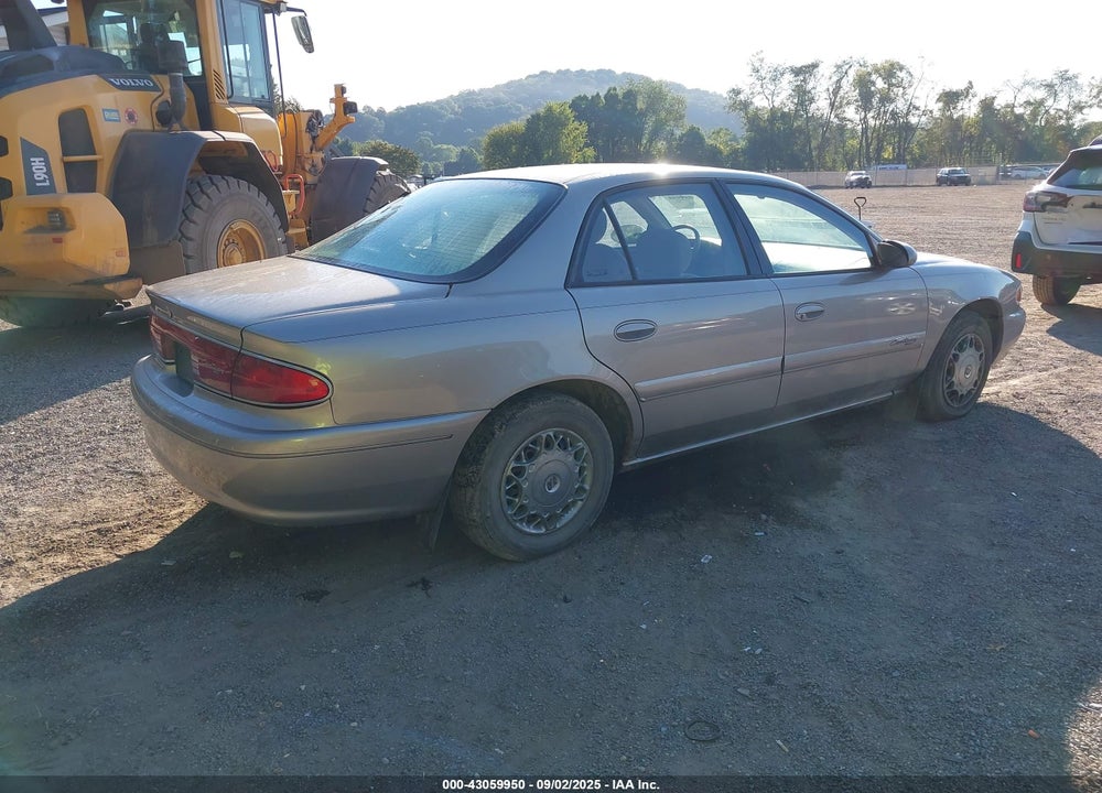 2001 BUICK CENTURY CUSTOM VIN: 2G4WS52J011206234