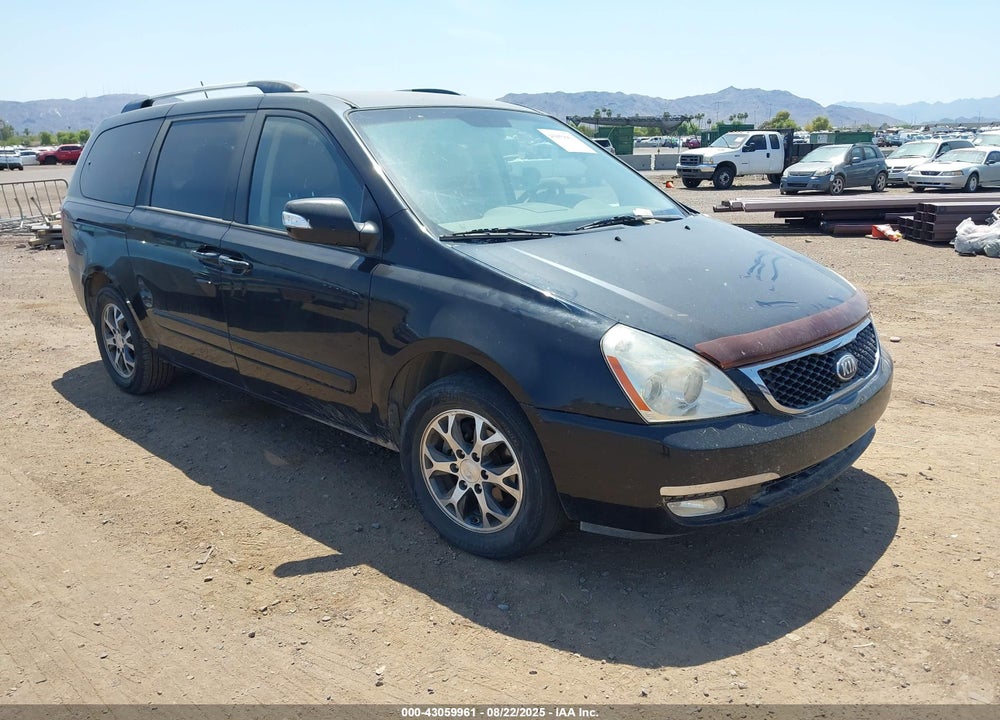2014 KIA SEDONA LX VIN: KNDMG4C72E6544162