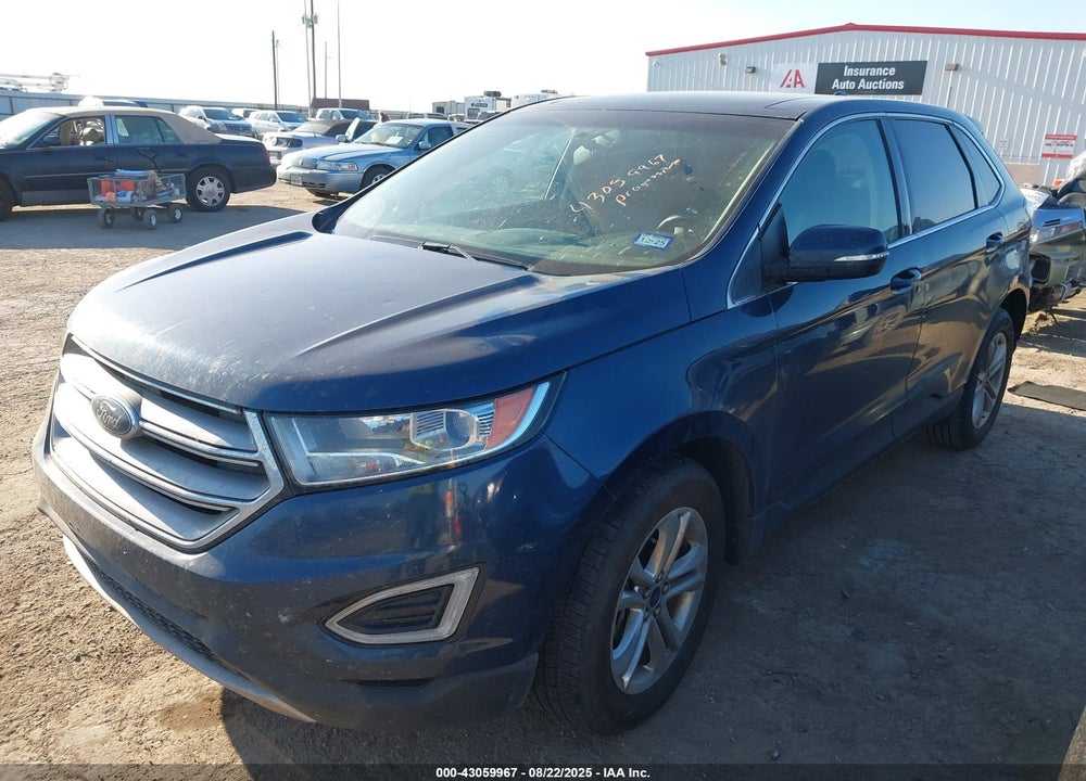 2017 FORD EDGE SEL VIN: 2FMPK3J92HBB89358