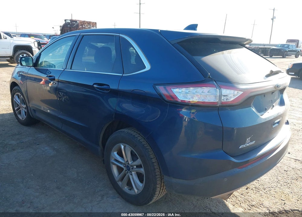 2017 FORD EDGE SEL VIN: 2FMPK3J92HBB89358