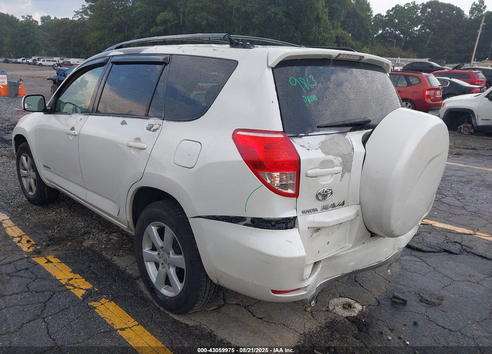 2008 TOYOTA RAV4 LIMITED VIN: JTMBD31V285211854