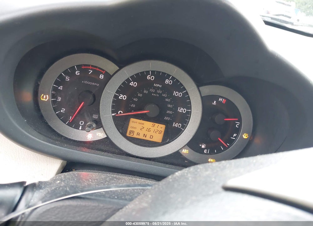 2008 TOYOTA RAV4 LIMITED VIN: JTMBD31V285211854