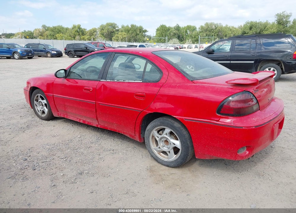 2003 PONTIAC GRAND AM GT VIN: 1G2NW52E43C247085