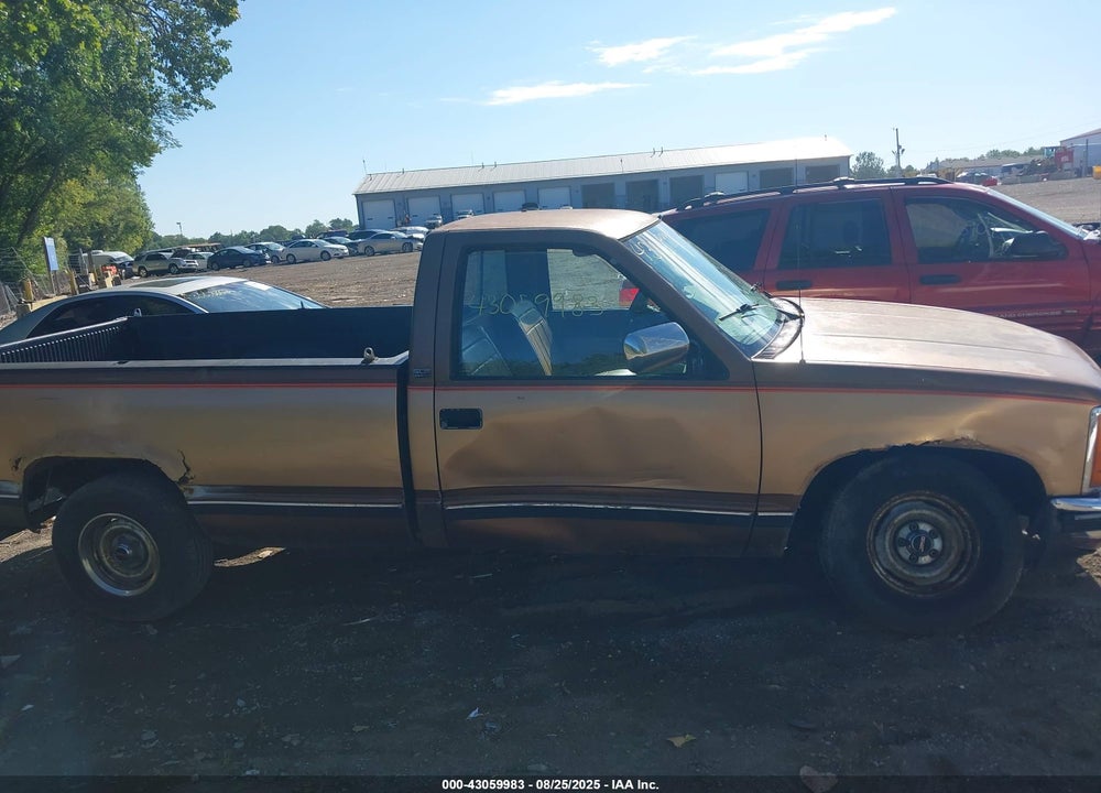 1989 GMC SIERRA C1500 VIN: 1GTDC14K5KZ529078