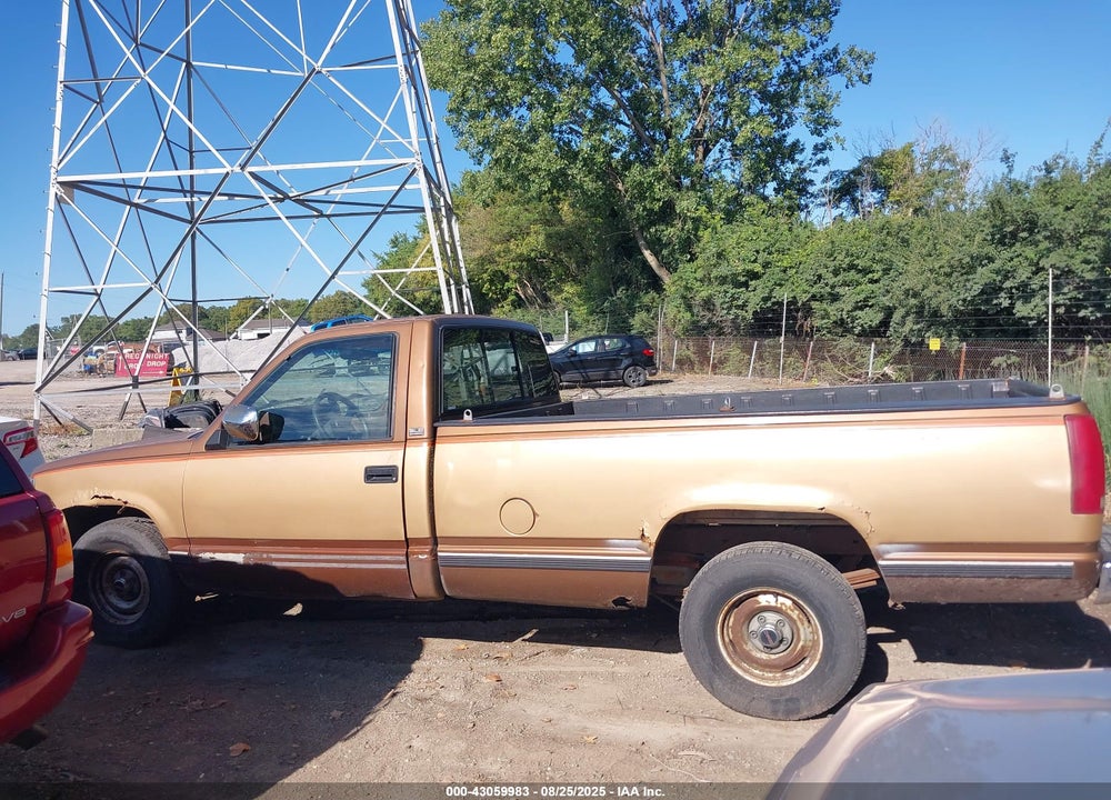 1989 GMC SIERRA C1500 VIN: 1GTDC14K5KZ529078