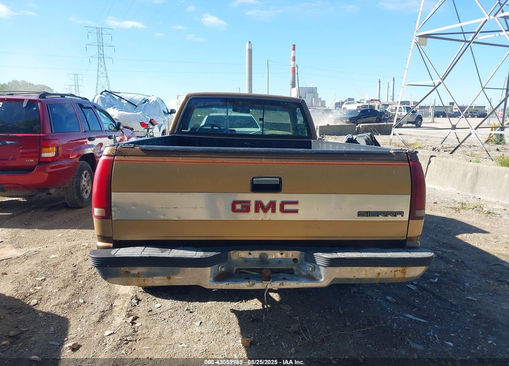 1989 GMC SIERRA C1500 VIN: 1GTDC14K5KZ529078