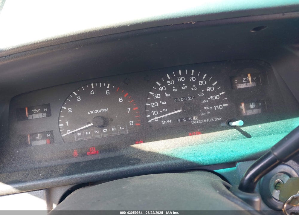 1998 TOYOTA T100 DX V6 VIN: JT4UN22D2W0056156