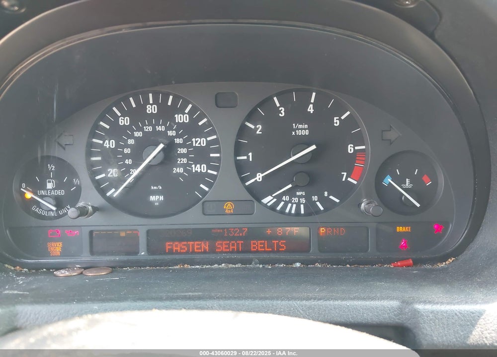 2004 BMW X5 3.0I VIN: 5UXFA13584LU41365