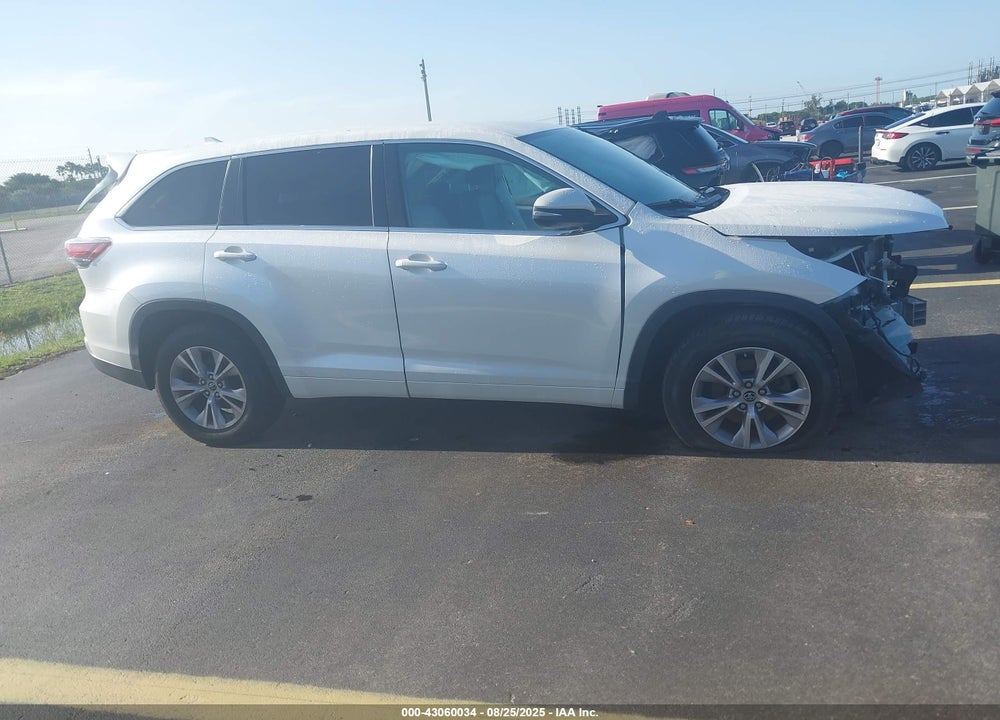 2016 TOYOTA HIGHLANDER LE PLUS V6 VIN: 5TDZKRFH9GS121703