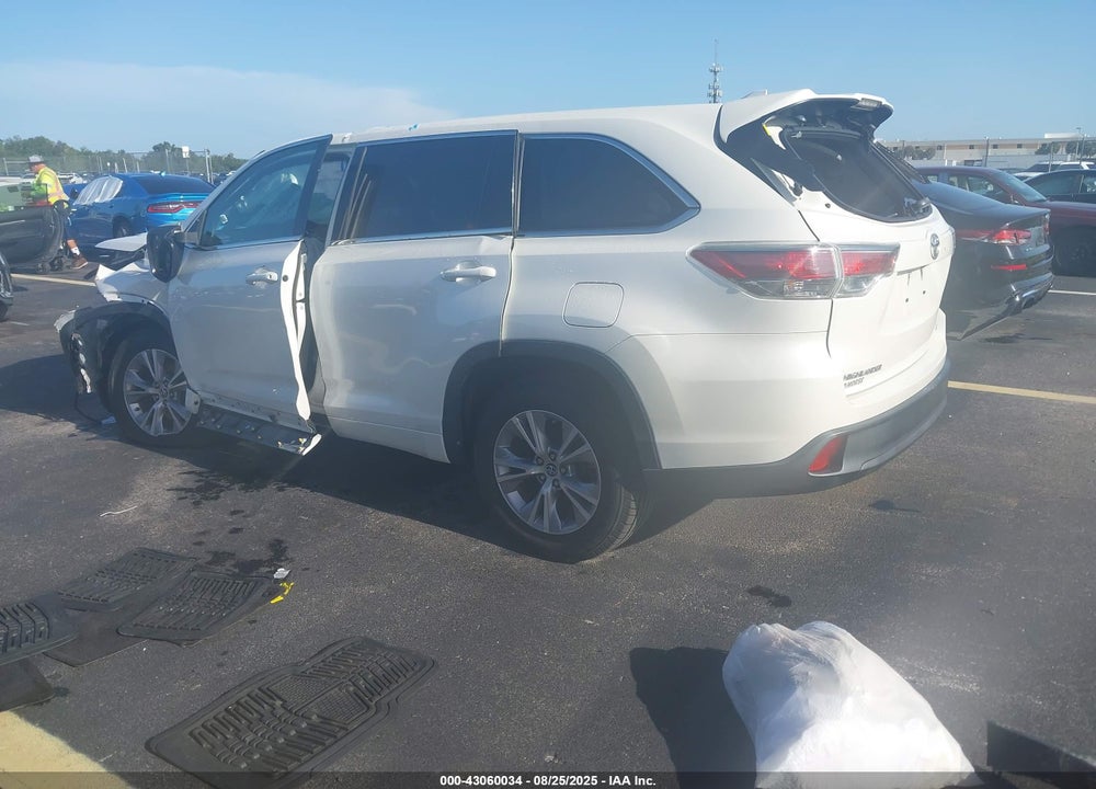 2016 TOYOTA HIGHLANDER LE PLUS V6 VIN: 5TDZKRFH9GS121703