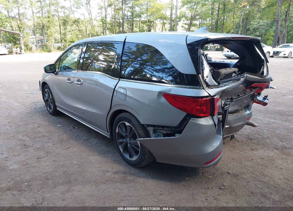 2022 HONDA ODYSSEY ELITE VIN: 5FNRL6H98NB051744