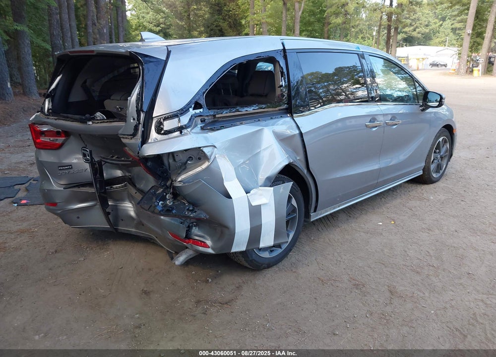 2022 HONDA ODYSSEY ELITE VIN: 5FNRL6H98NB051744