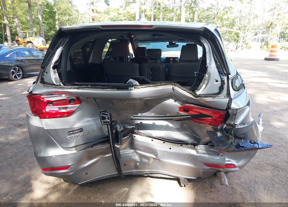 2022 HONDA ODYSSEY ELITE VIN: 5FNRL6H98NB051744