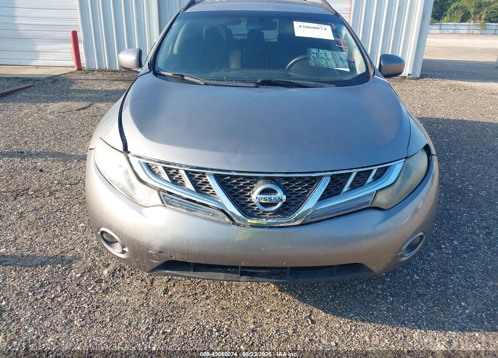 2009 NISSAN MURANO S VIN: JN8AZ18W79W151778