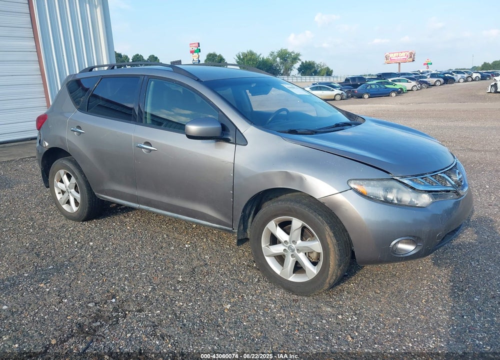 2009 NISSAN MURANO S VIN: JN8AZ18W79W151778