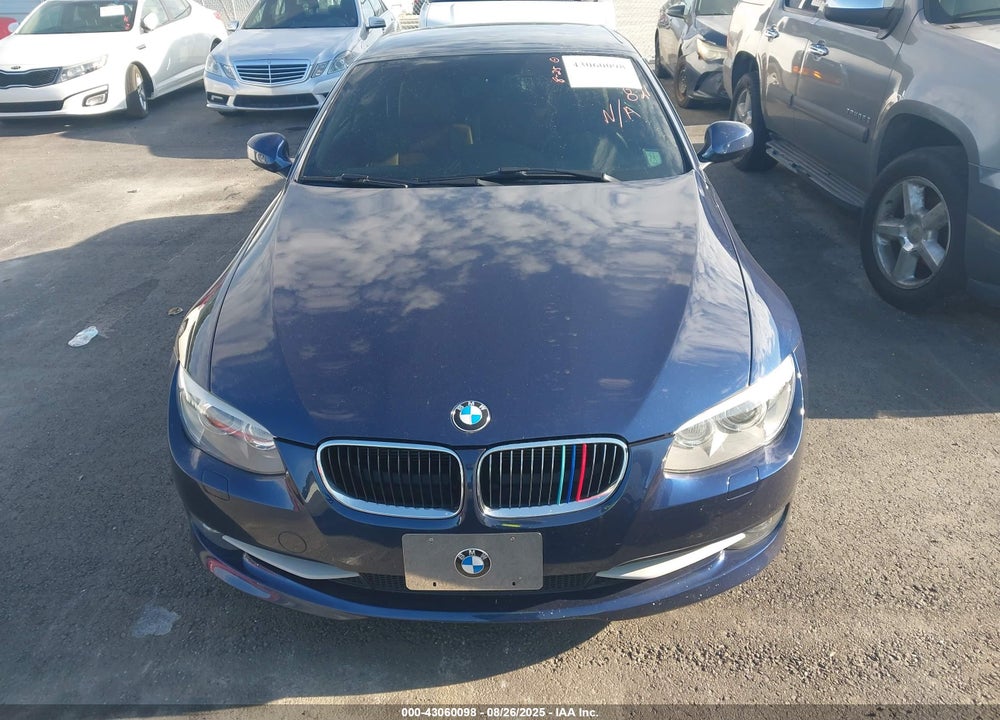 2013 BMW 3 SERIES VIN: WBADW7C57DE732552