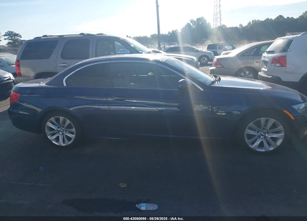 2013 BMW 3 SERIES VIN: WBADW7C57DE732552