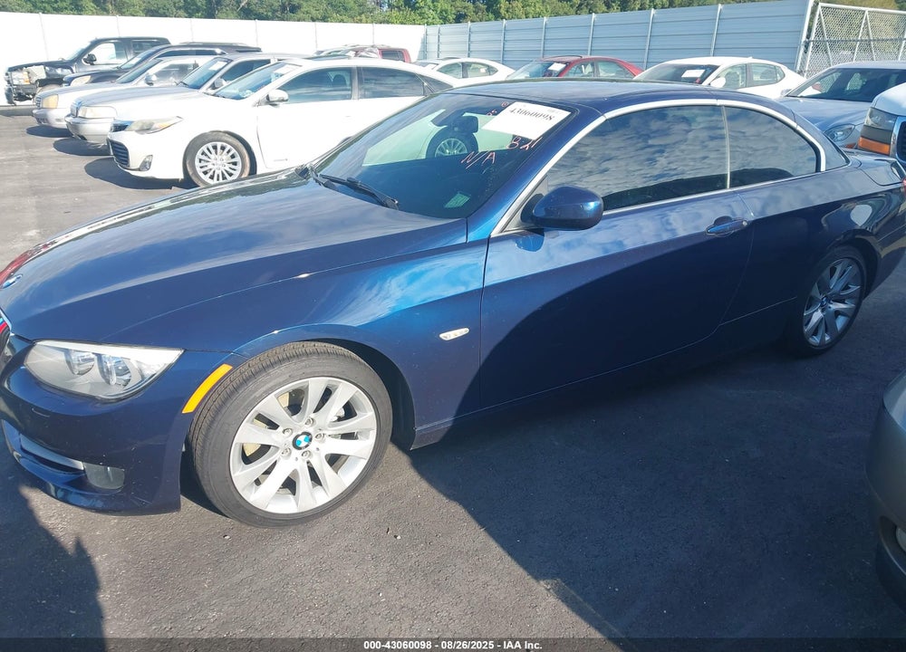 2013 BMW 3 SERIES VIN: WBADW7C57DE732552