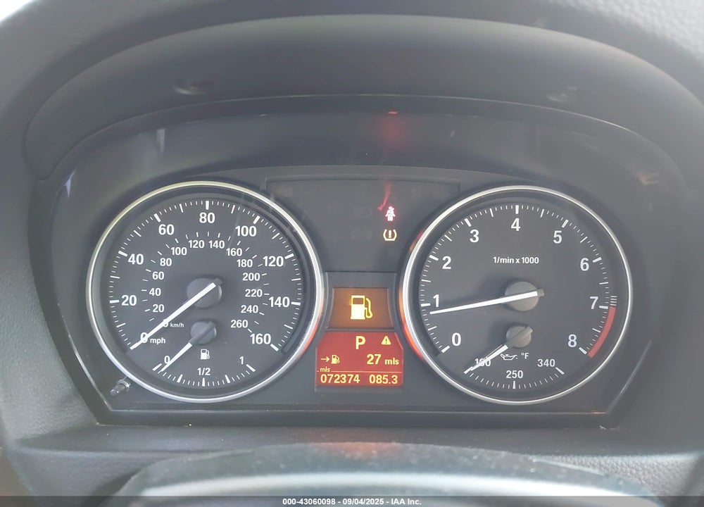 2013 BMW 3 SERIES VIN: WBADW7C57DE732552