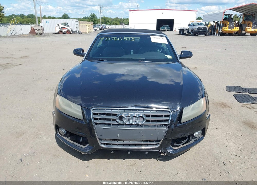 2012 AUDI A5 VIN: WAUWFAFH9CN008243