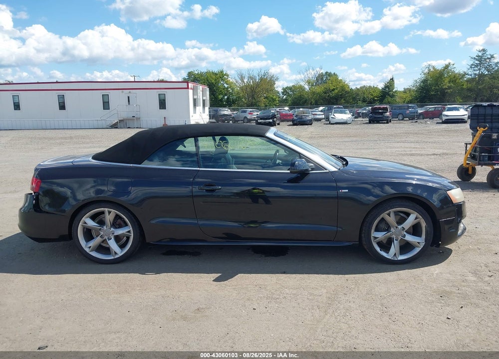 2012 AUDI A5 VIN: WAUWFAFH9CN008243