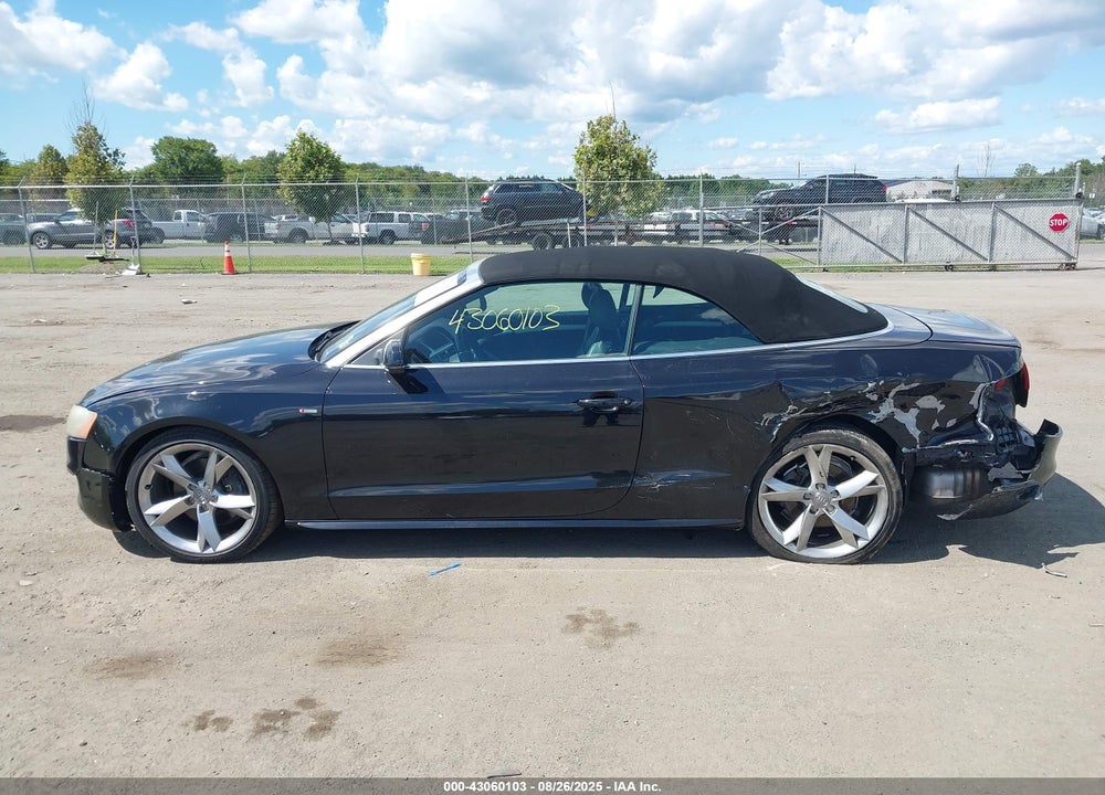 2012 AUDI A5 VIN: WAUWFAFH9CN008243