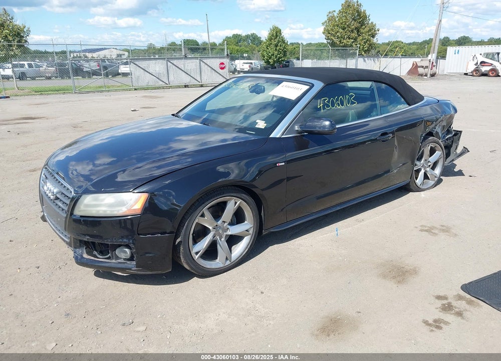 2012 AUDI A5 VIN: WAUWFAFH9CN008243