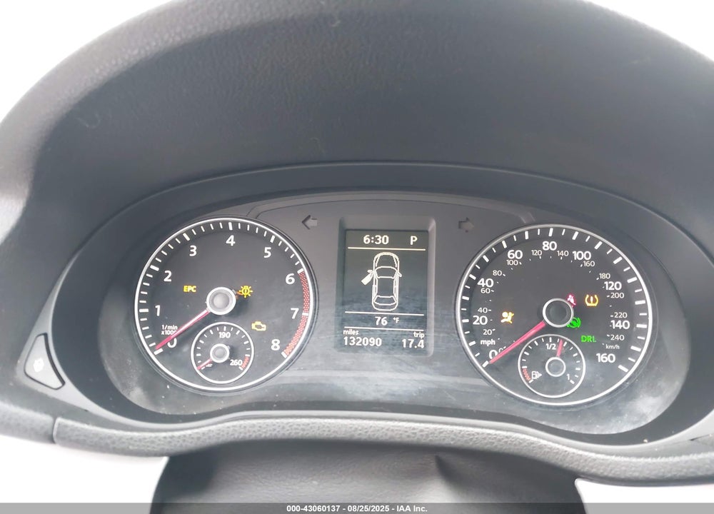 2012 VOLKSWAGEN PASSAT VIN: 1VWBP7A34CC041592