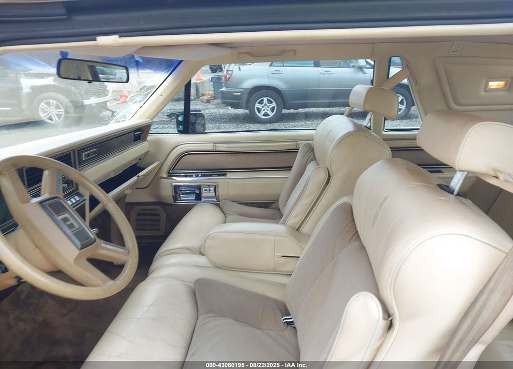 1983 LINCOLN MARK VI VIN: 1MRBP98F4DY699705