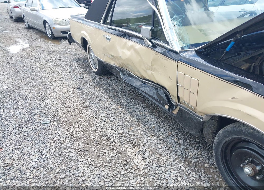 1983 LINCOLN MARK VI VIN: 1MRBP98F4DY699705
