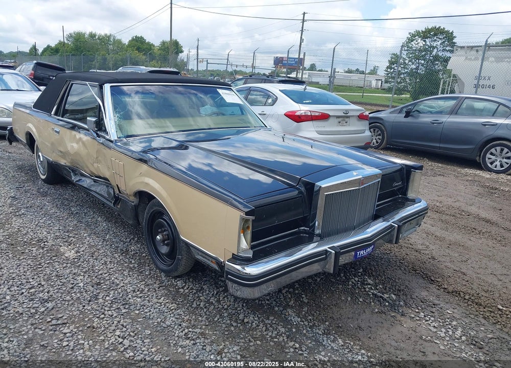 1983 LINCOLN MARK VI VIN: 1MRBP98F4DY699705
