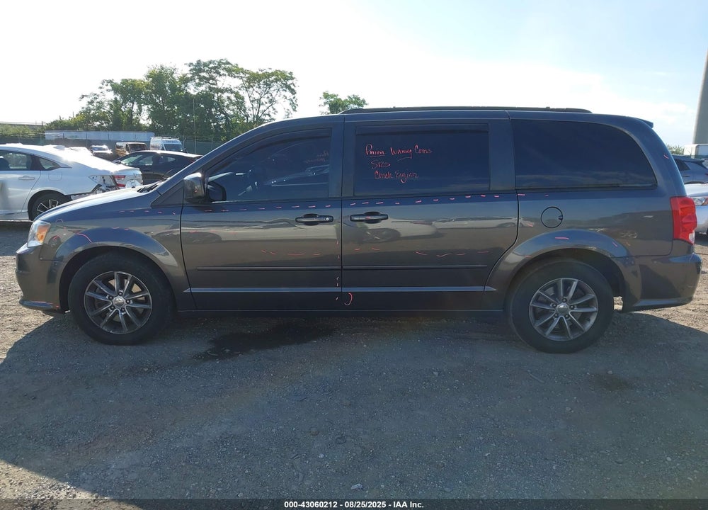 2016 DODGE GRAND CARAVAN SXT VIN: 2C4RDGCG0GR322067