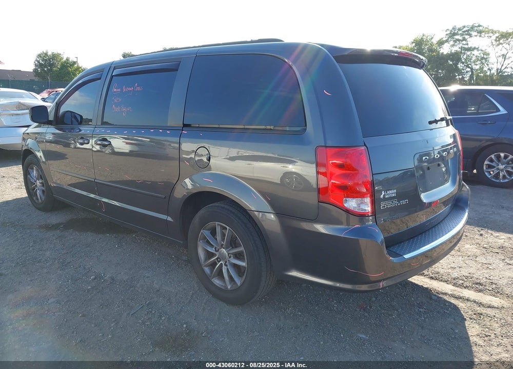 2016 DODGE GRAND CARAVAN SXT VIN: 2C4RDGCG0GR322067