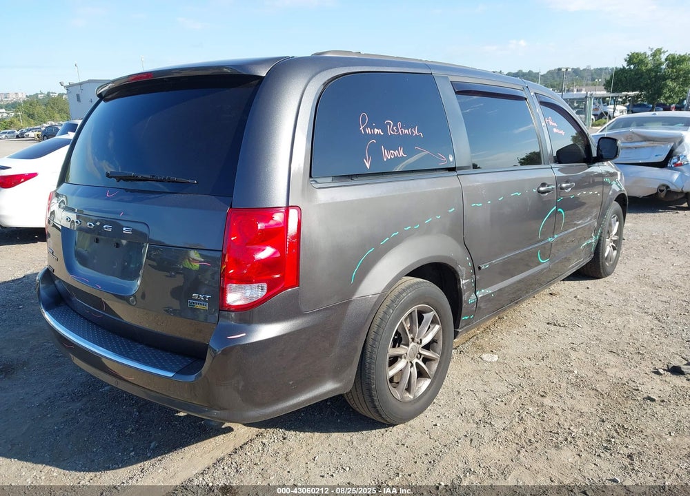 2016 DODGE GRAND CARAVAN SXT VIN: 2C4RDGCG0GR322067